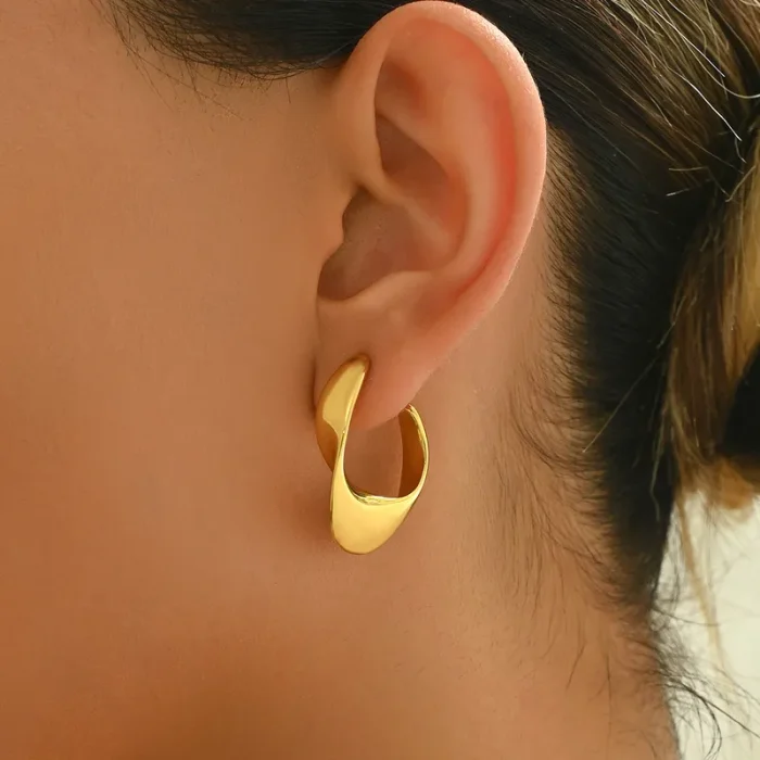 Gold Plated Earings Glasgow - Glimza Jewellery