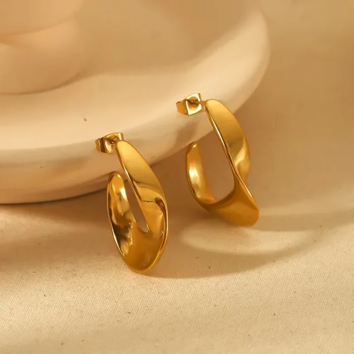 Gold Plated Earings Glasgow - Glimza Jewellery
