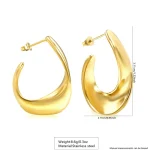 Gold Plated Earings Glasgow - Glimza Jewellery